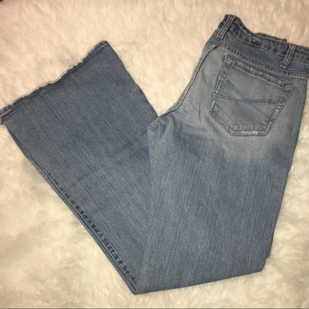 Aeropostale Super Flare Jeans size 7/8 Short